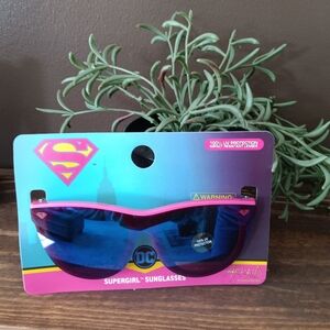Supergirl Sunglasses with Blue Lenses